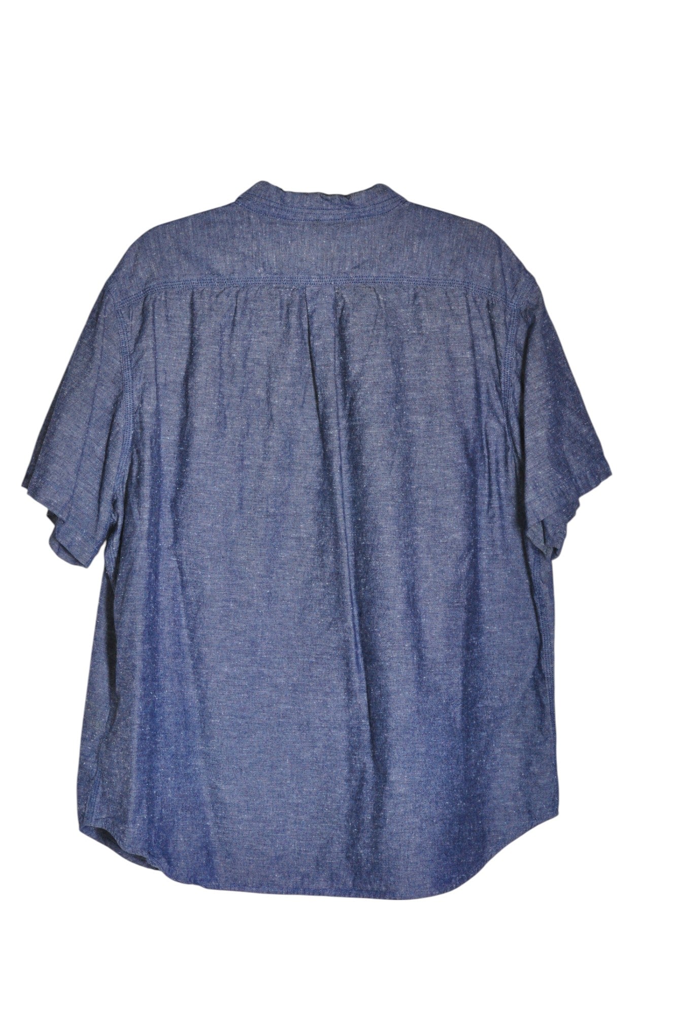 OLD NAVY Men Button Down Tops Regular fit in Blue - XXL - Velora