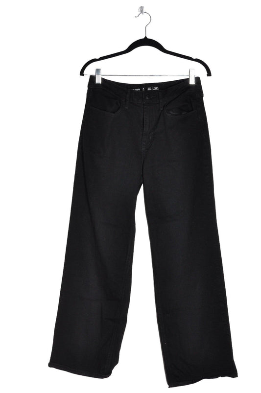 OLD NAVY Women Straight-Legged Jeans Regular fit in Black - 8 - Velora