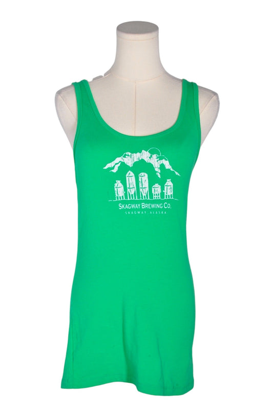 NEXT APPAREL Women Tank Tops Regular fit in Green - L - Velora