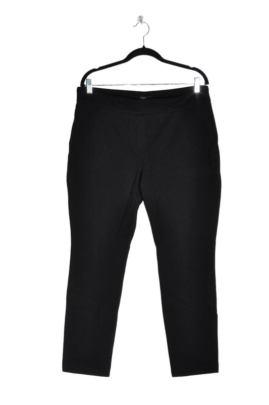 DALIA Women Work Pants Regular fit in Black - 14 - Velora