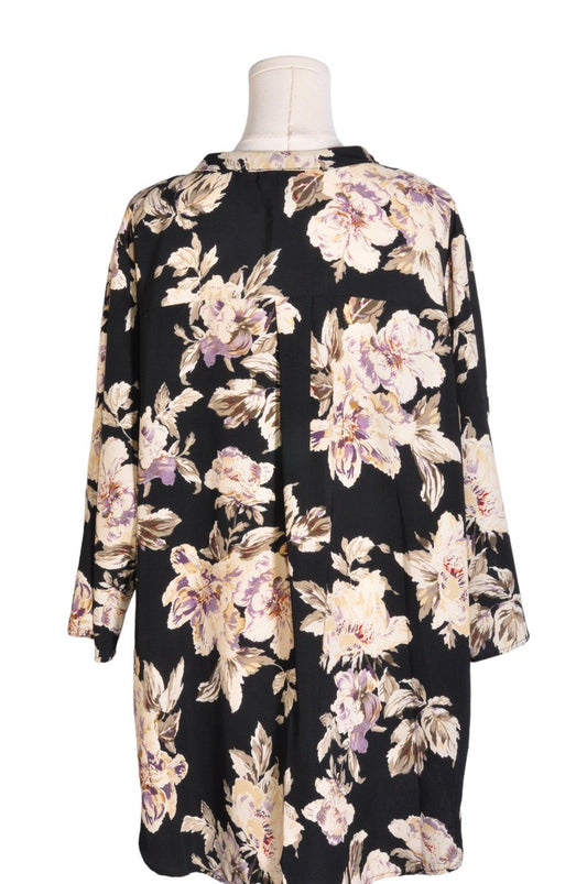 SEVEN KARAT Women Blouses Regular fit in Black - 1X - Velora