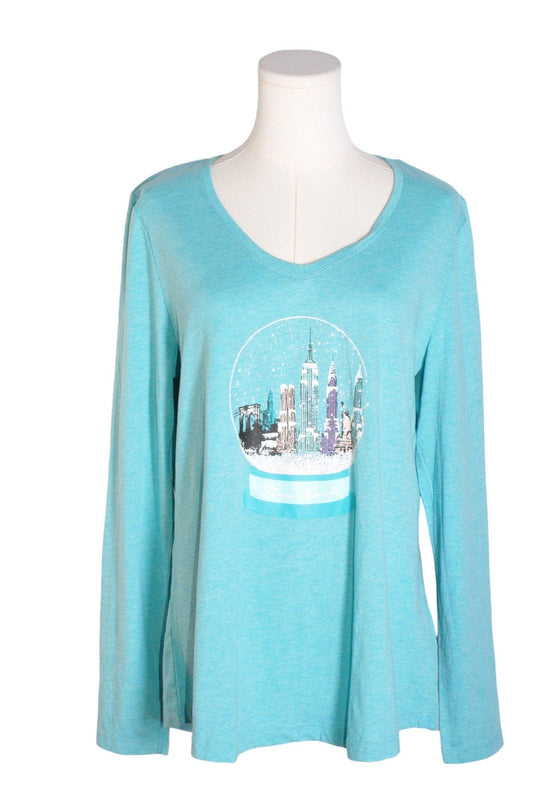 REITMANS Women Night Wear Regular fit in Blue - L - Velora