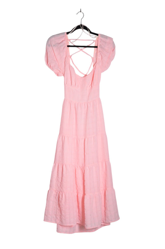 FOREVER 21 Women Maxi Dresses Regular fit in Pink - S - Velora