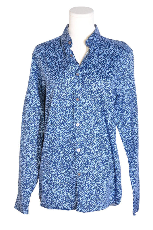 TED BAKER Women Button Down Tops Regular fit in Blue - 3 - Velora