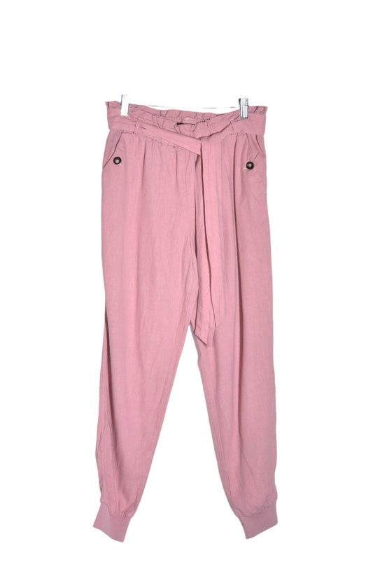 DYNAMITE Women Work Pants Regular fit in Pink - M - Velora