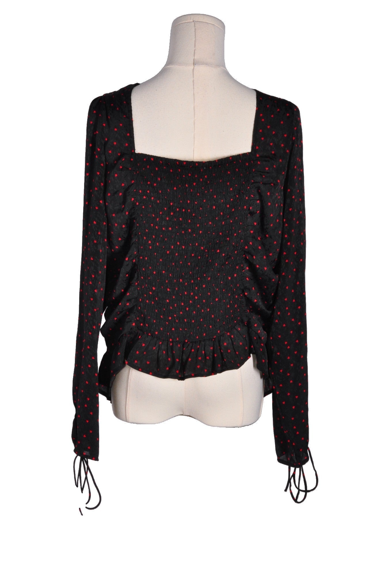 H&M Women Blouses Regular fit in Black - XL - Velora
