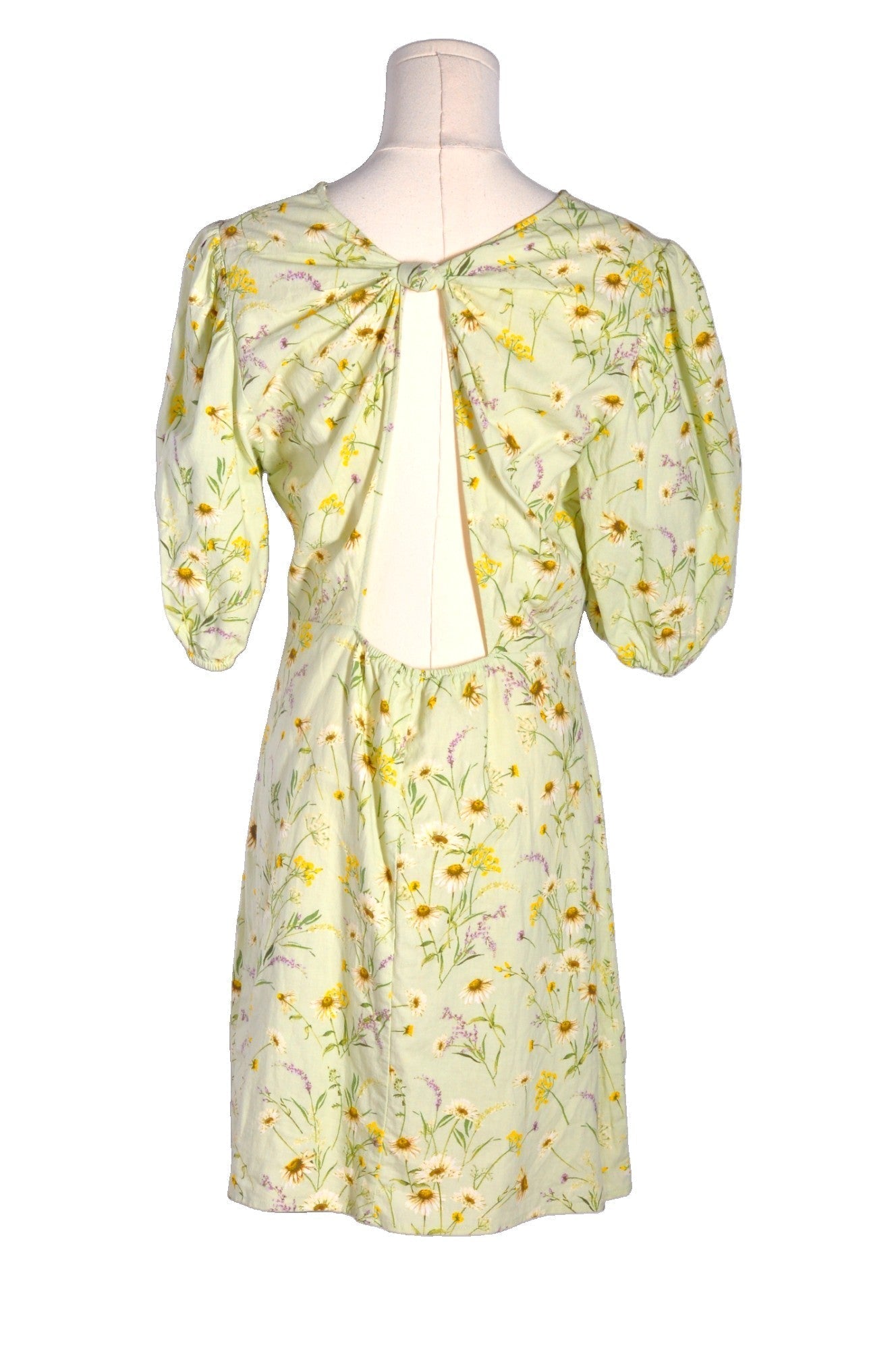 H&M Women Mini Dresses Regular fit in Green - M - Velora