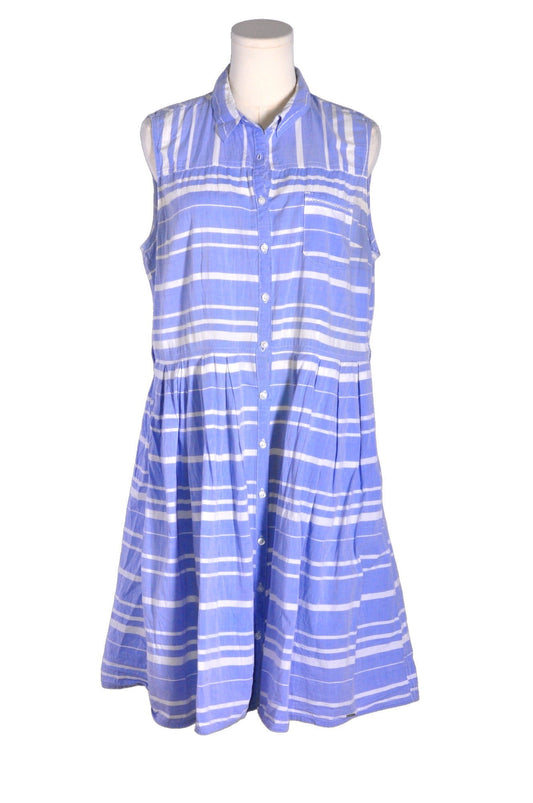 U.S. POLO ASSN. Women Shirt Dresses Regular fit in Blue - XL - Velora