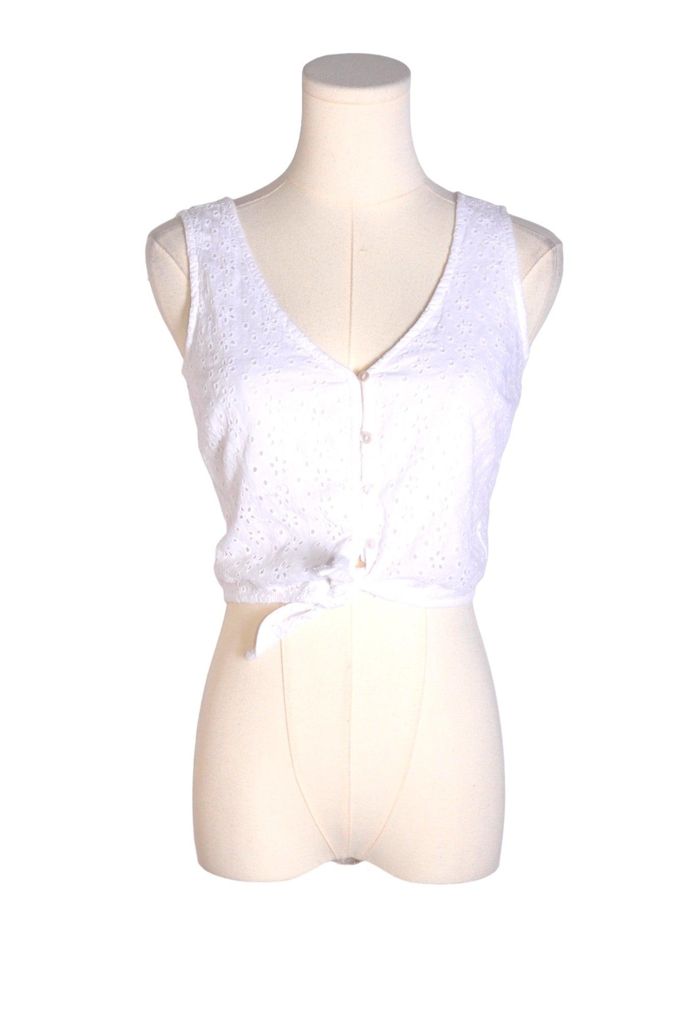JAPNA Women Crop Tops Regular fit in White - S - Velora