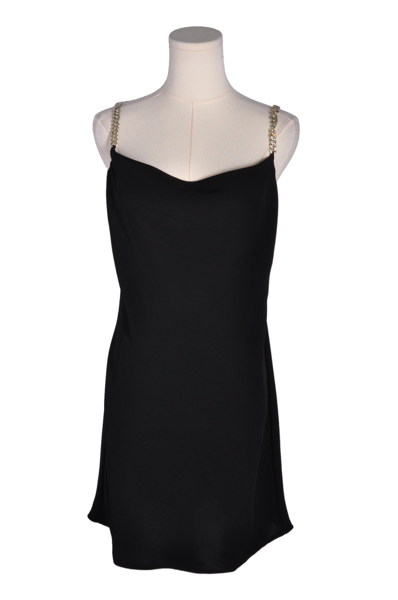 ZARA Women Slip Dresses Regular fit in Black - XS - Velora