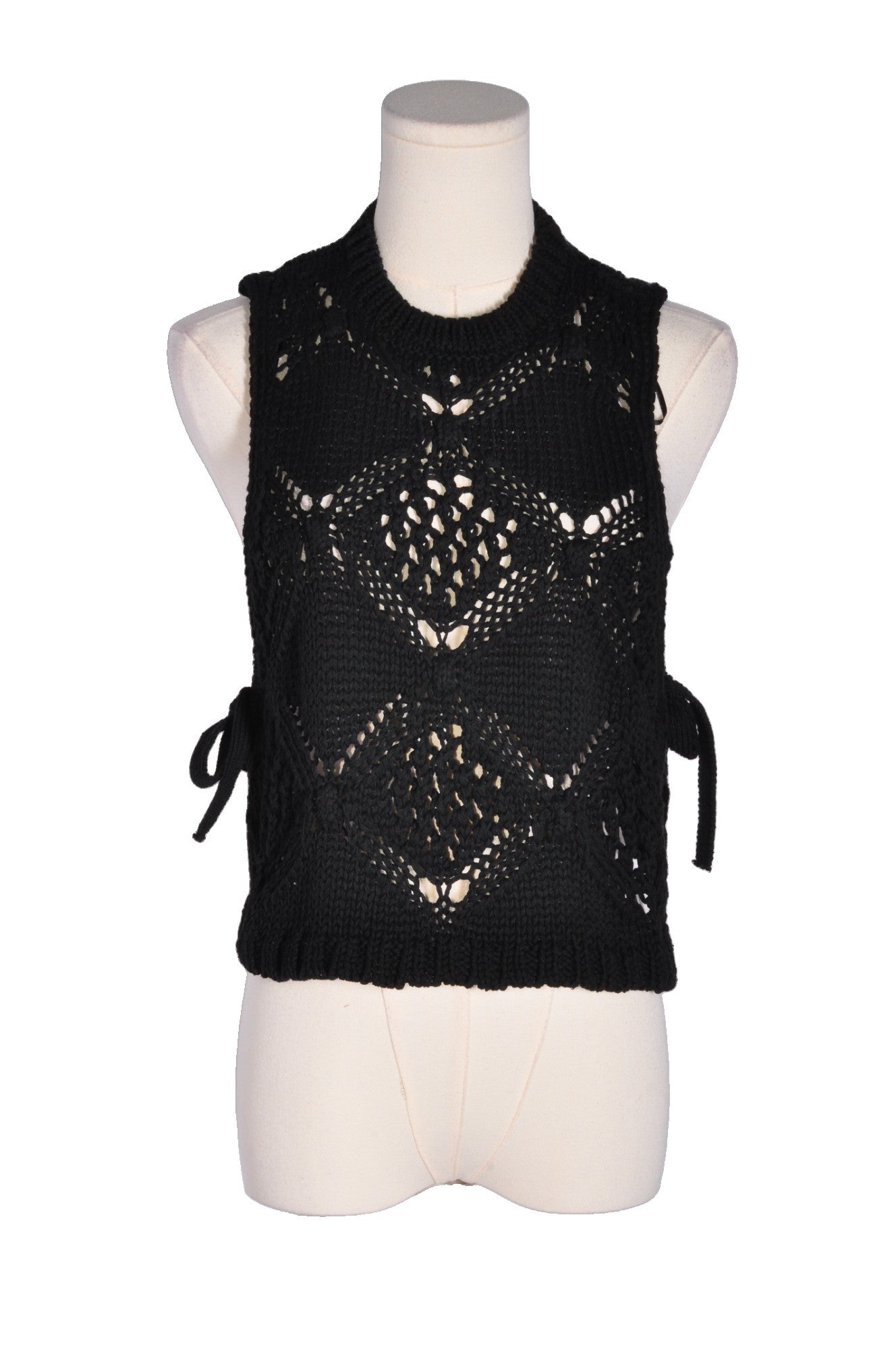 ZARA Women Knit Tops Regular fit in Black - S - Velora