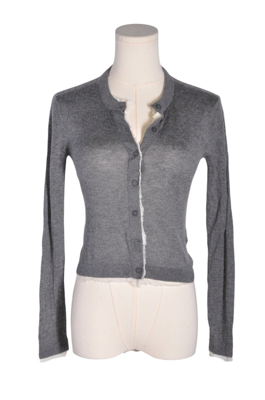MASSIMO DUTTI Women Cardigans Regular fit in Gray - S - Velora