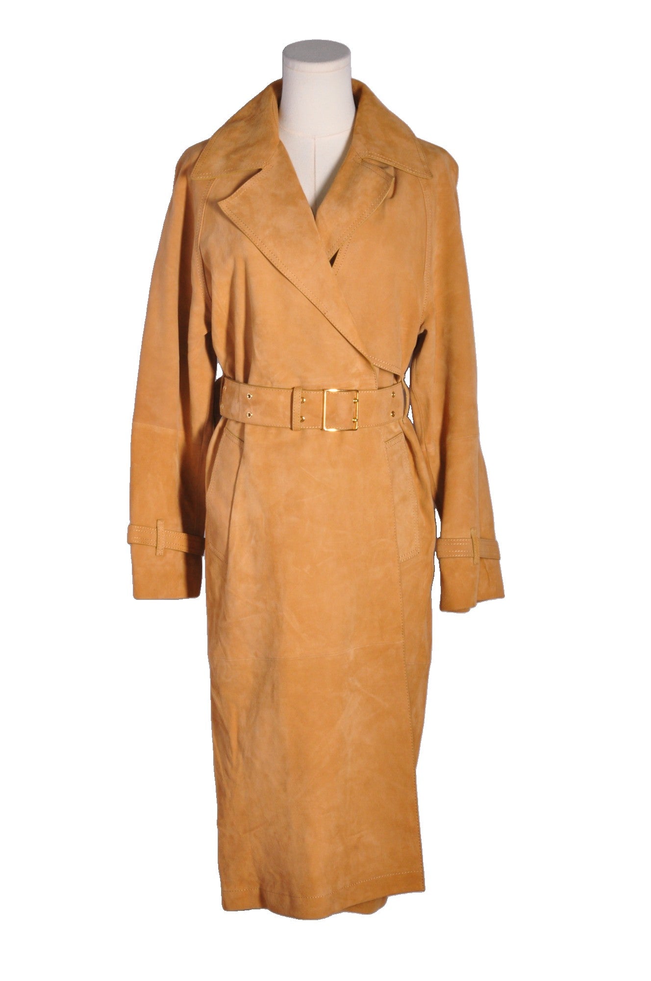 MASSIMO DUTTI Women Trenchcoats Regular fit in Brown - 5 - Velora