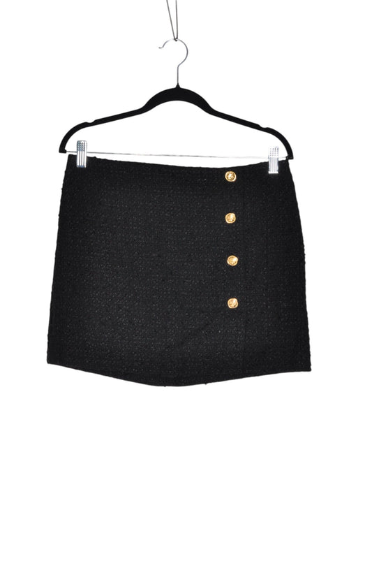H&M Women Casual Skirts Regular fit in Black - 8 - Velora