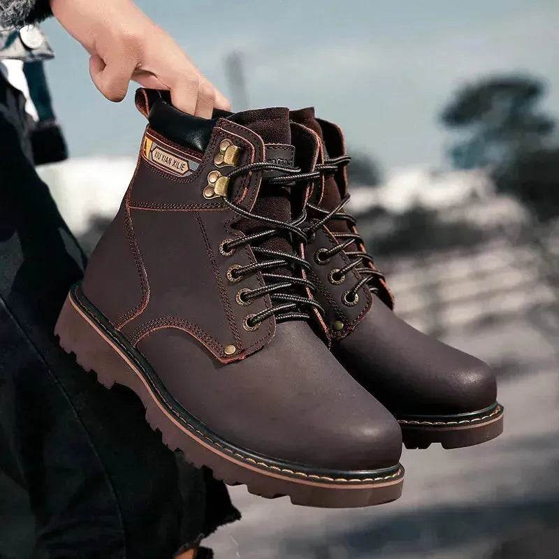 Fashion Winter tooling boots mens non slip work safety boot - Velora