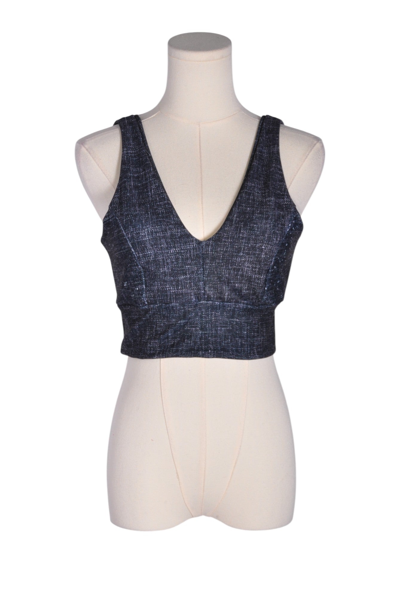 BEAR & ROO Women Crop Tops Regular fit in Blue - M - Velora