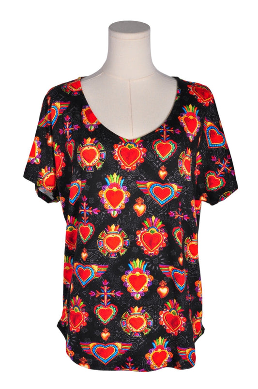 PAULINA Women T-Shirts Regular fit in Black - M - Velora