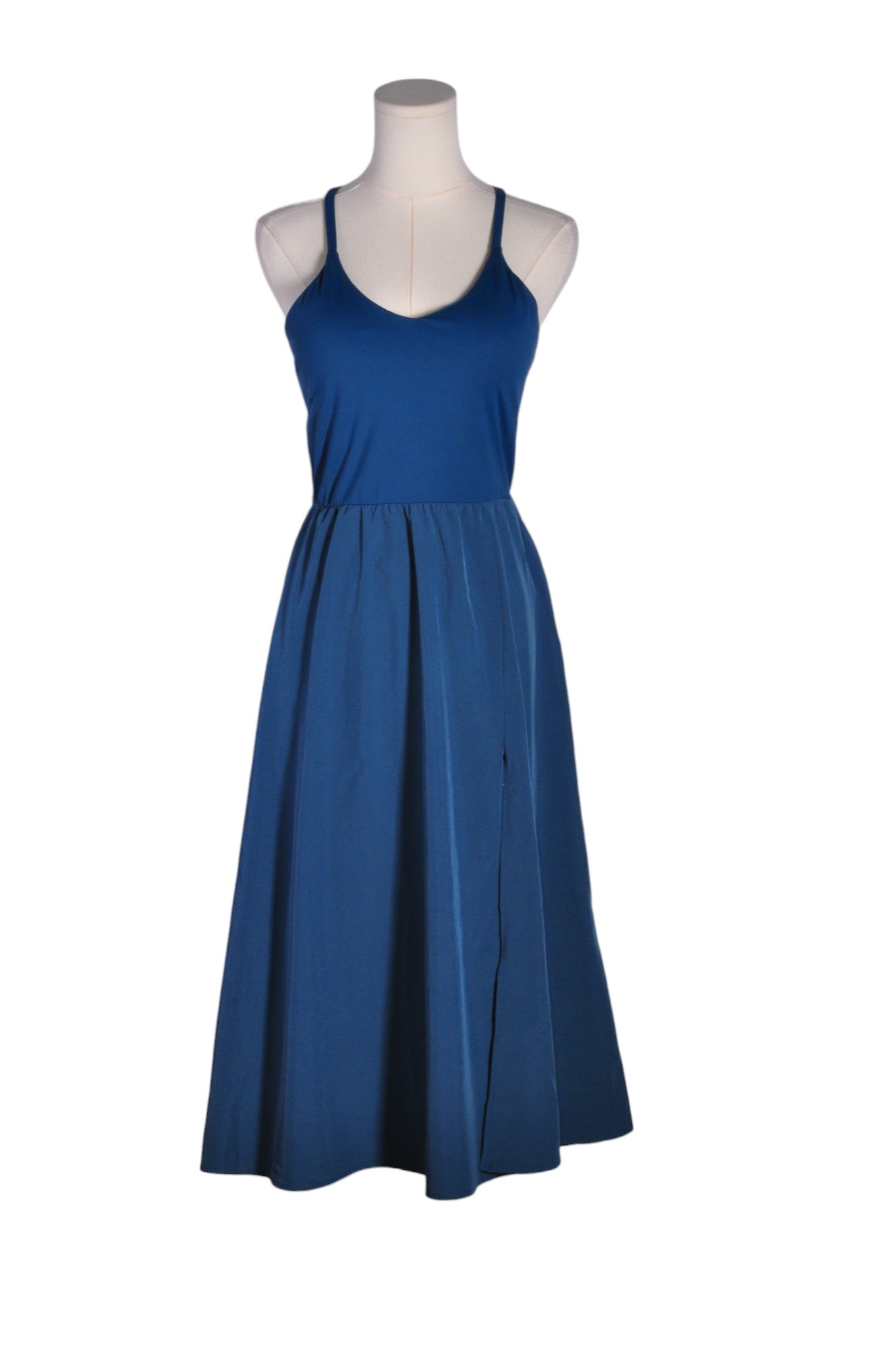 UNBRANDED Women A-Line Dresses Regular fit in Blue - S - Velora