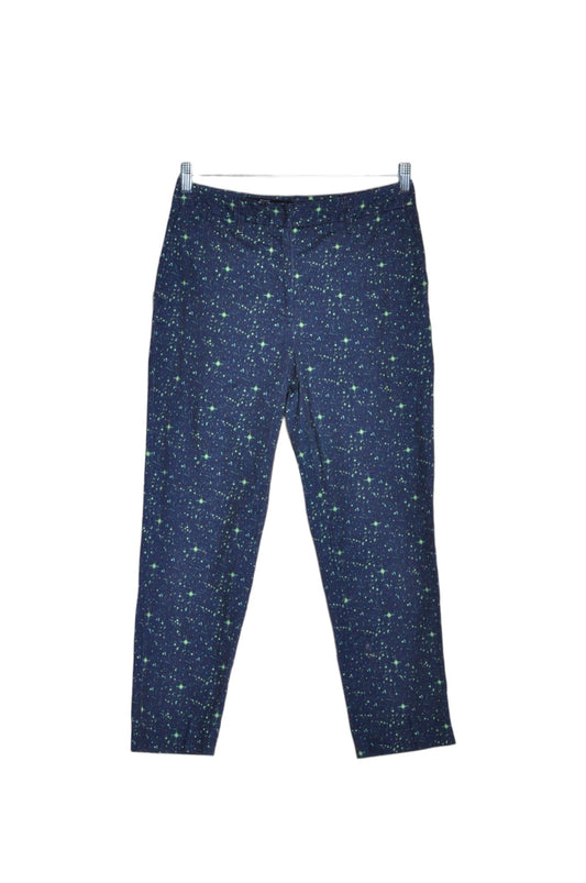 TOMS Women Work Pants Regular fit in Blue - 8 - Velora