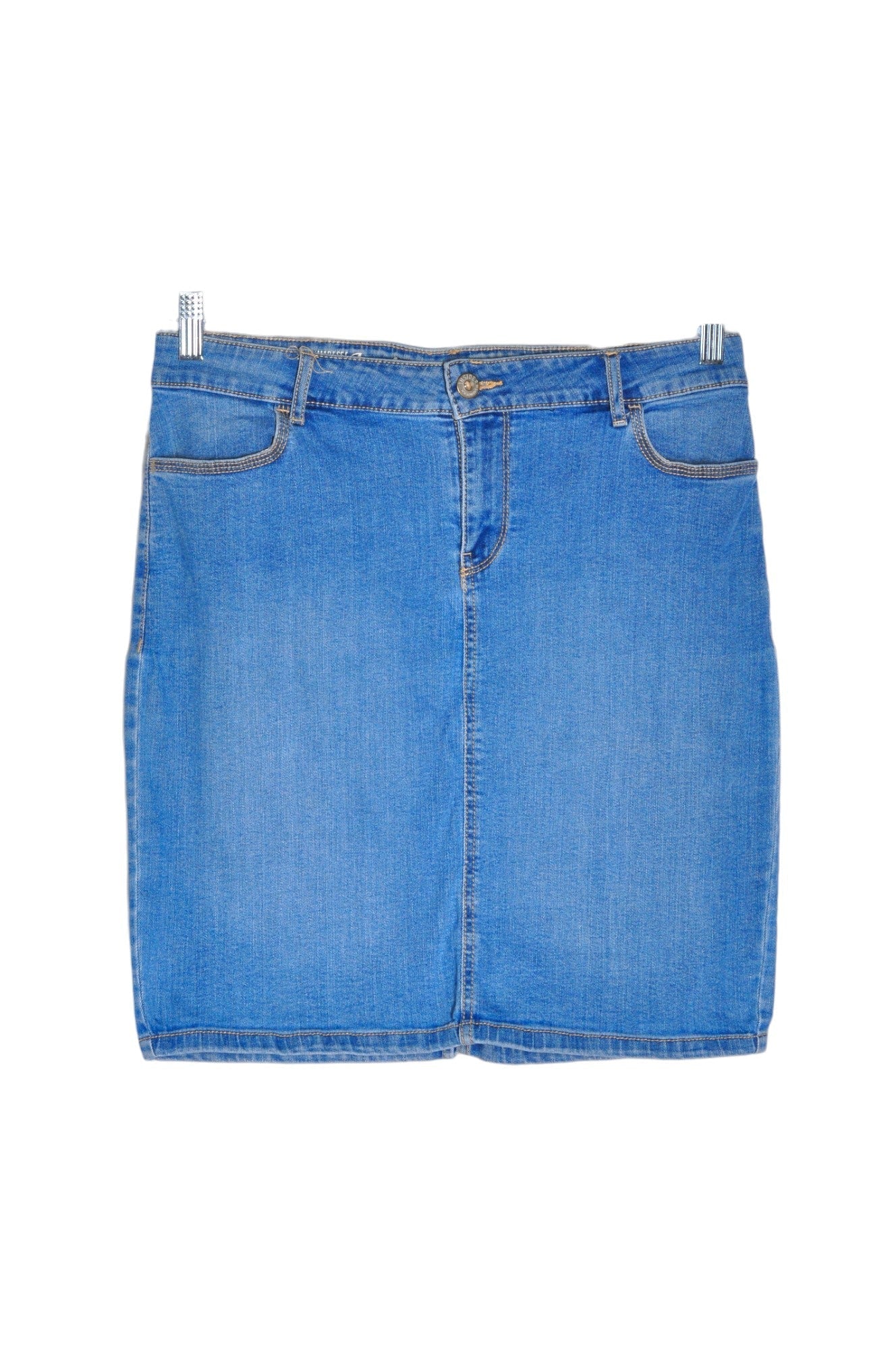 INSIDER Women Denim Skirts Regular fit in Blue - 28 - Velora