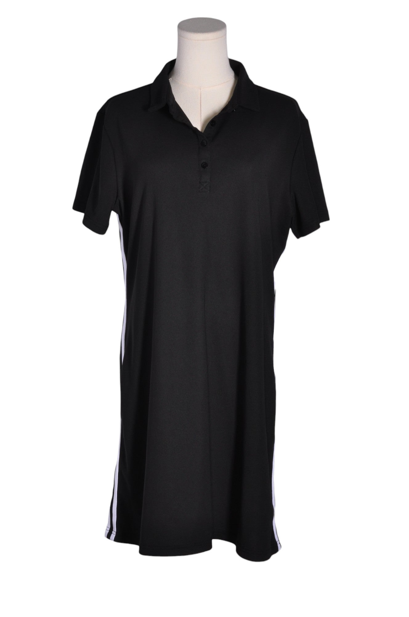 UNBRANDED Women Drop Waist Dresses Regular fit in Black - XL - Velora