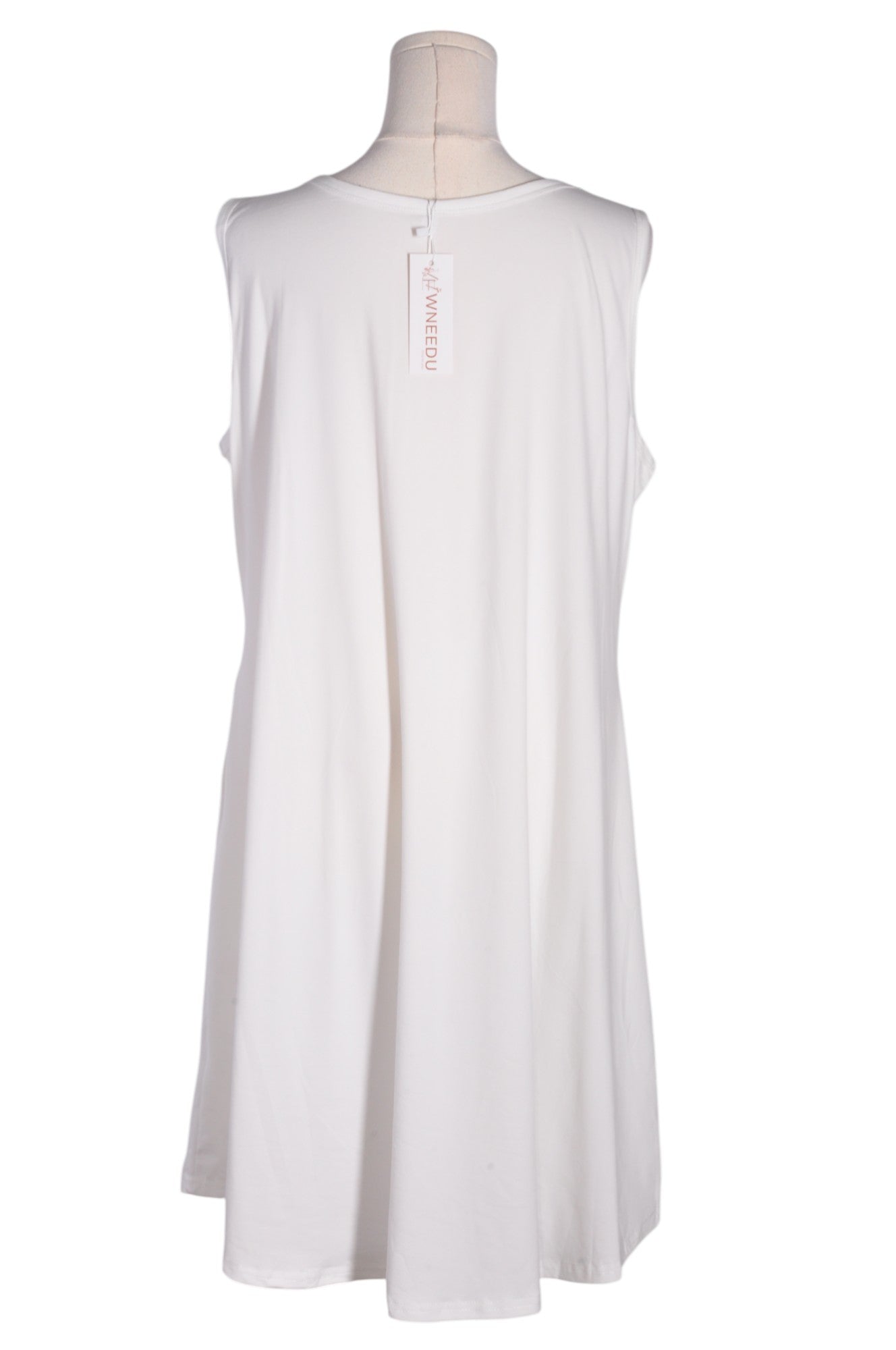 WNEETU Women A-Line Dresses Regular fit in White - 2XL - Velora
