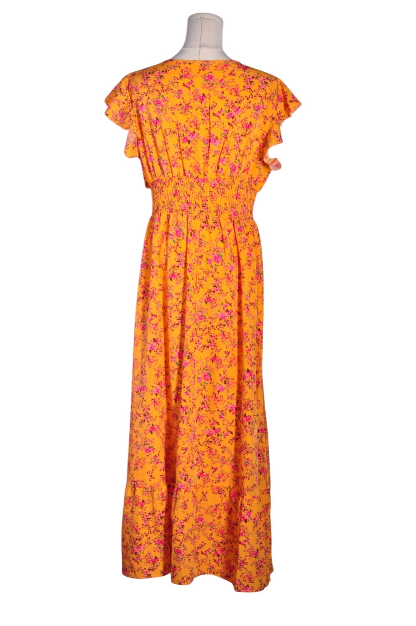UNBRANDED Women Maxi Dresses Regular fit in Orange - XL - Velora