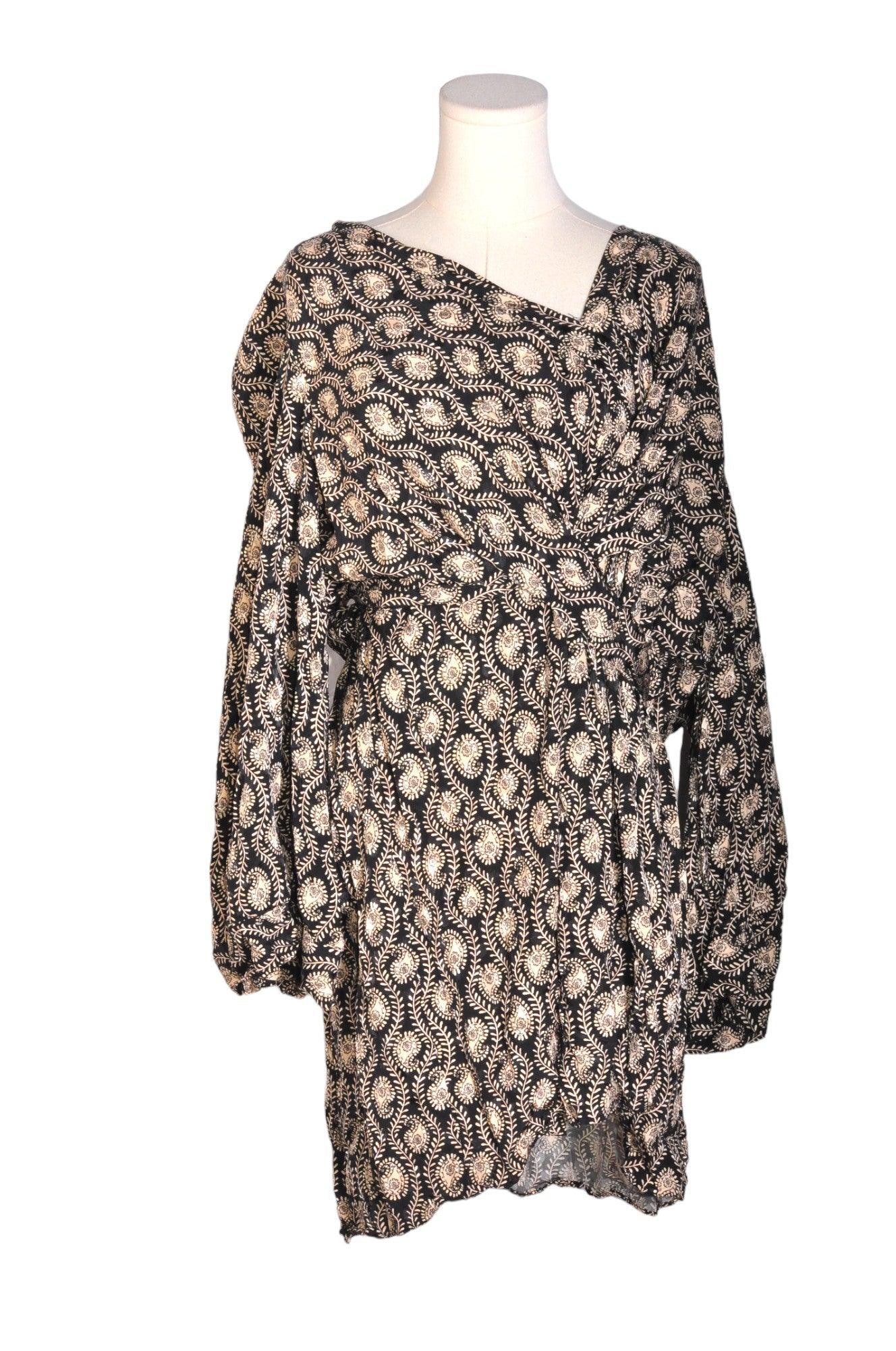 RIVER ISLAND Women Wrap Dresses Regular fit in Black - 24 - Velora