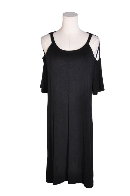 FABLETICS Women Shirt Dresses Regular fit in Black - XXL - Velora