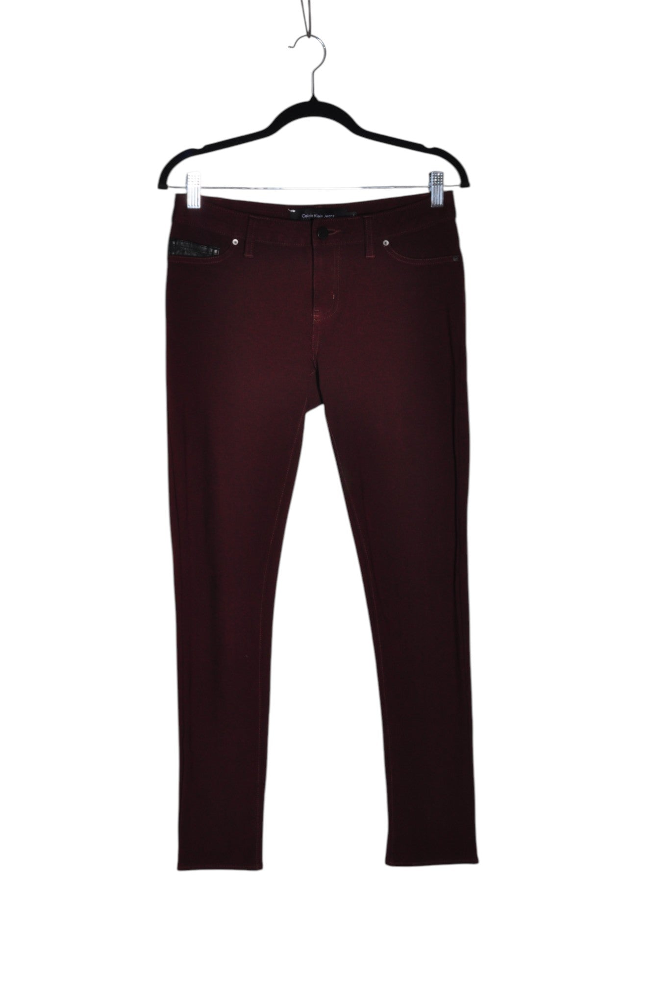 CALVIN KLEIN Women Work Pants Regular fit in Red - 4 Koop