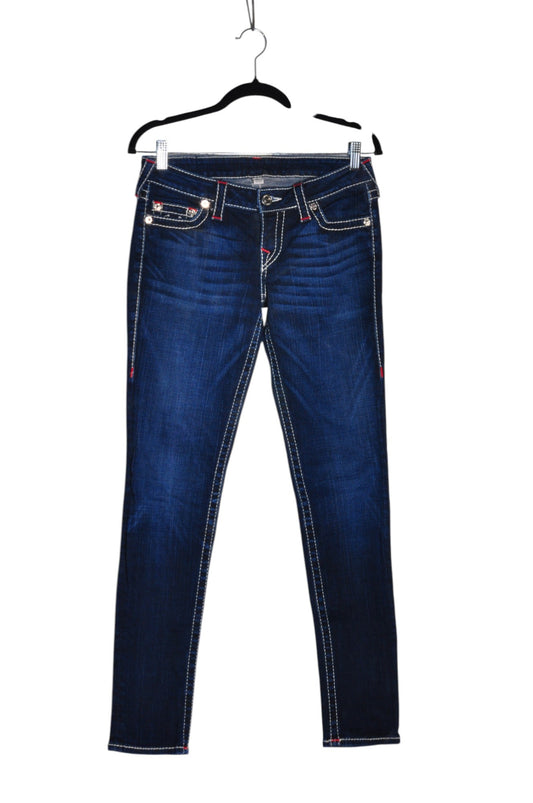 TRUE RELIGION Women Skinny Jeans Regular fit in Blue - 28 Koop