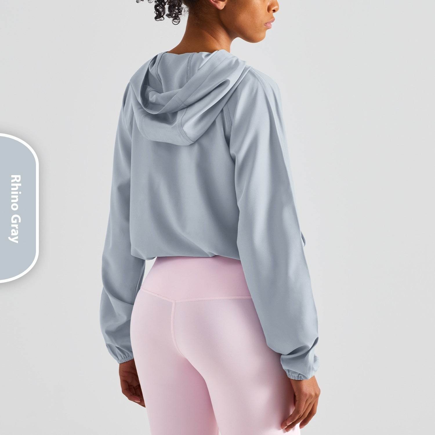 Women's Half Zipper Drawstring Workout Hoodie Athleisure Gym Hoodie - Velora