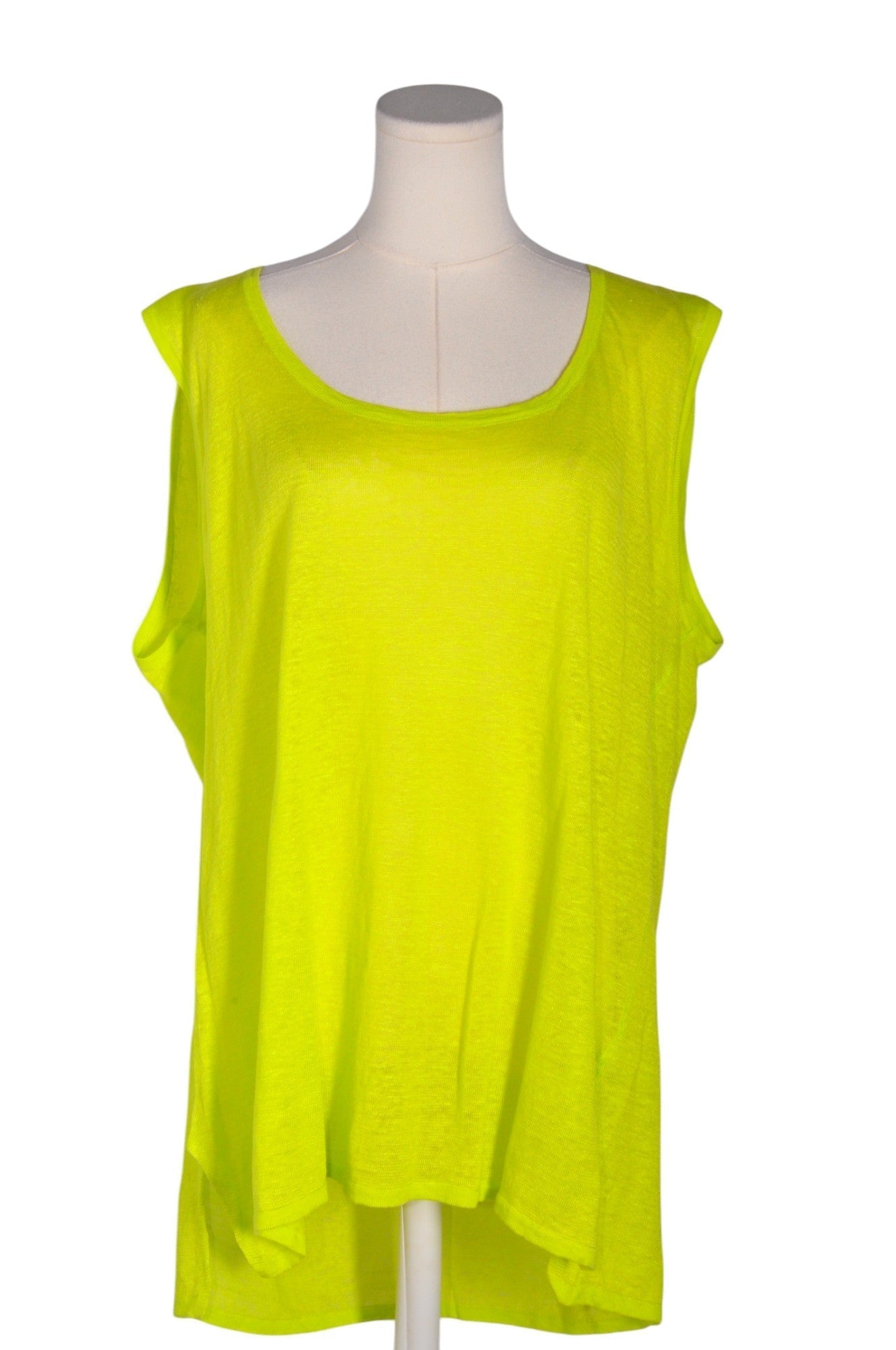 UNBRANDED Women Tank Tops Regular fit in Green - 2XL - Velora