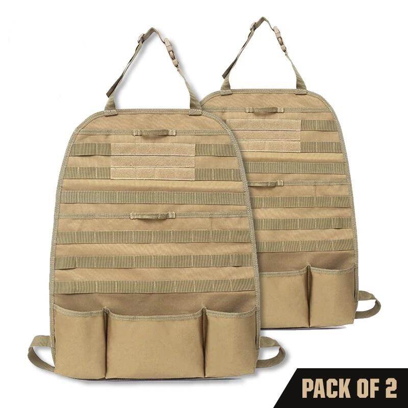 Multi-function Tactical Universal Car Back Seat Organizer Cover Bag - Velora