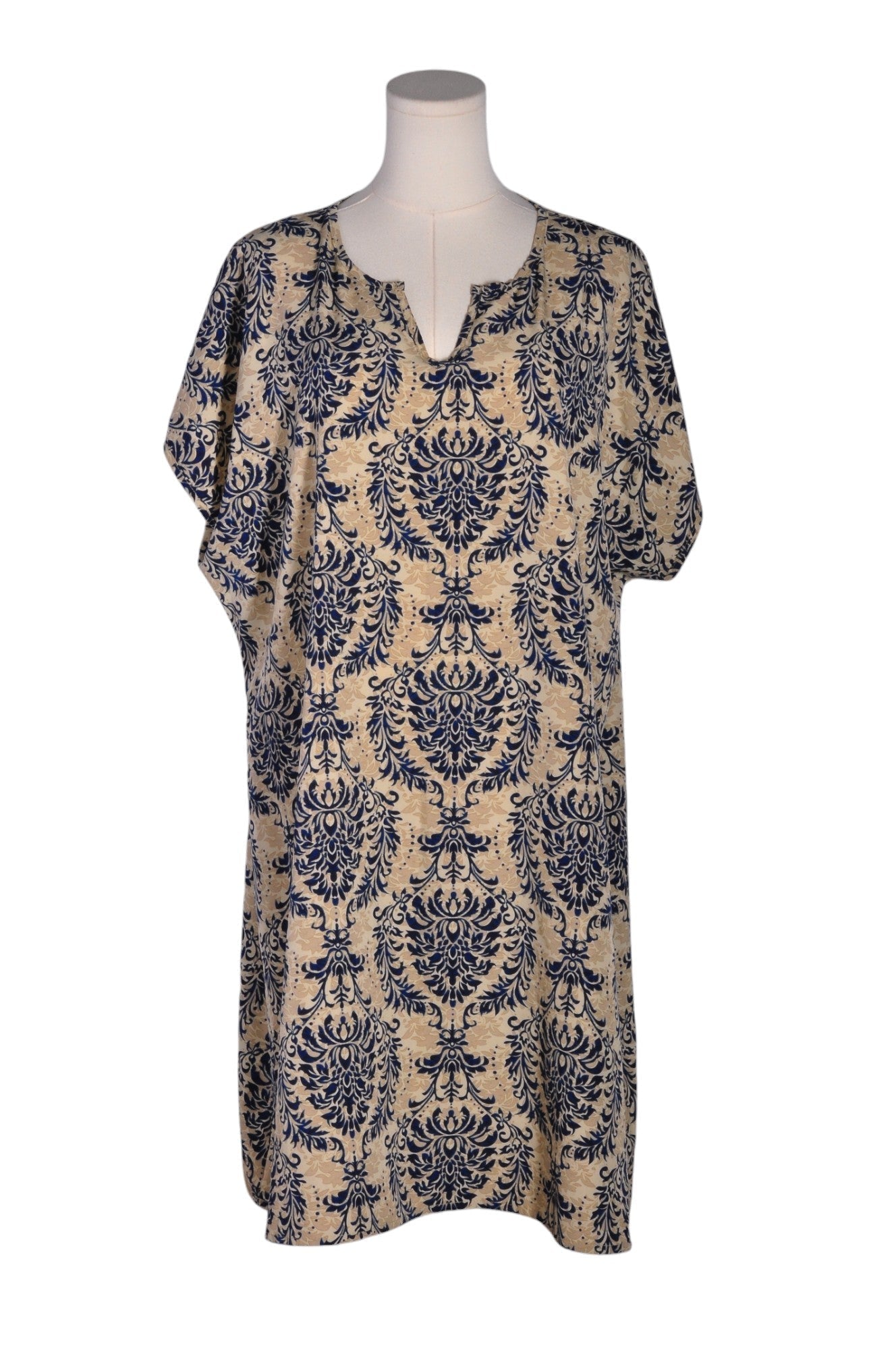 UNBRANDED Women Drop Waist Dresses Regular fit in Gray - 2XL - Velora