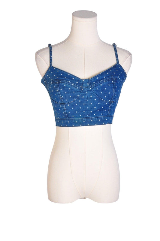 GARAGE Women Crop Tops Regular fit in Blue - S - Velora