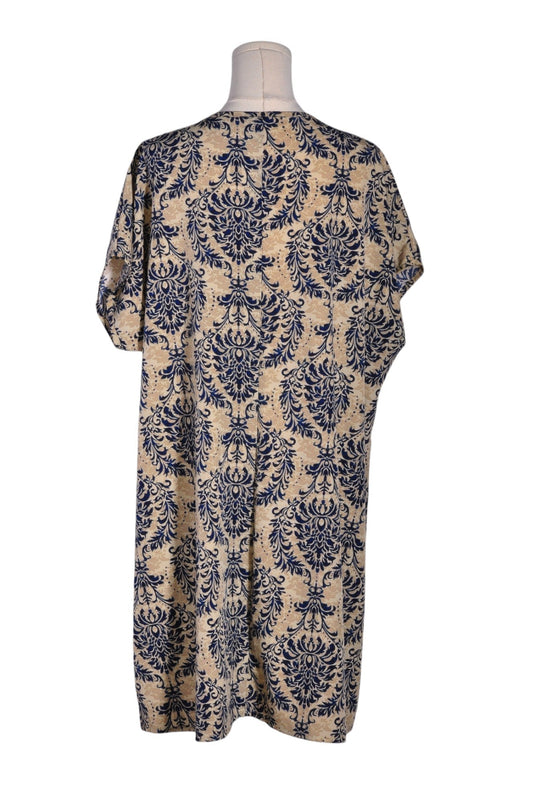 UNBRANDED Women Drop Waist Dresses Regular fit in Gray - 2XL - Velora