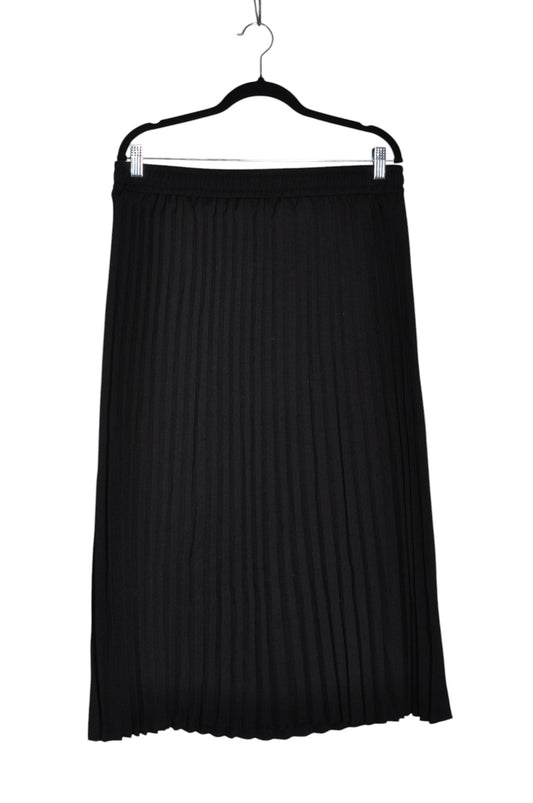 SHEIN Women Casual Skirts Regular fit in Black - XL - Velora