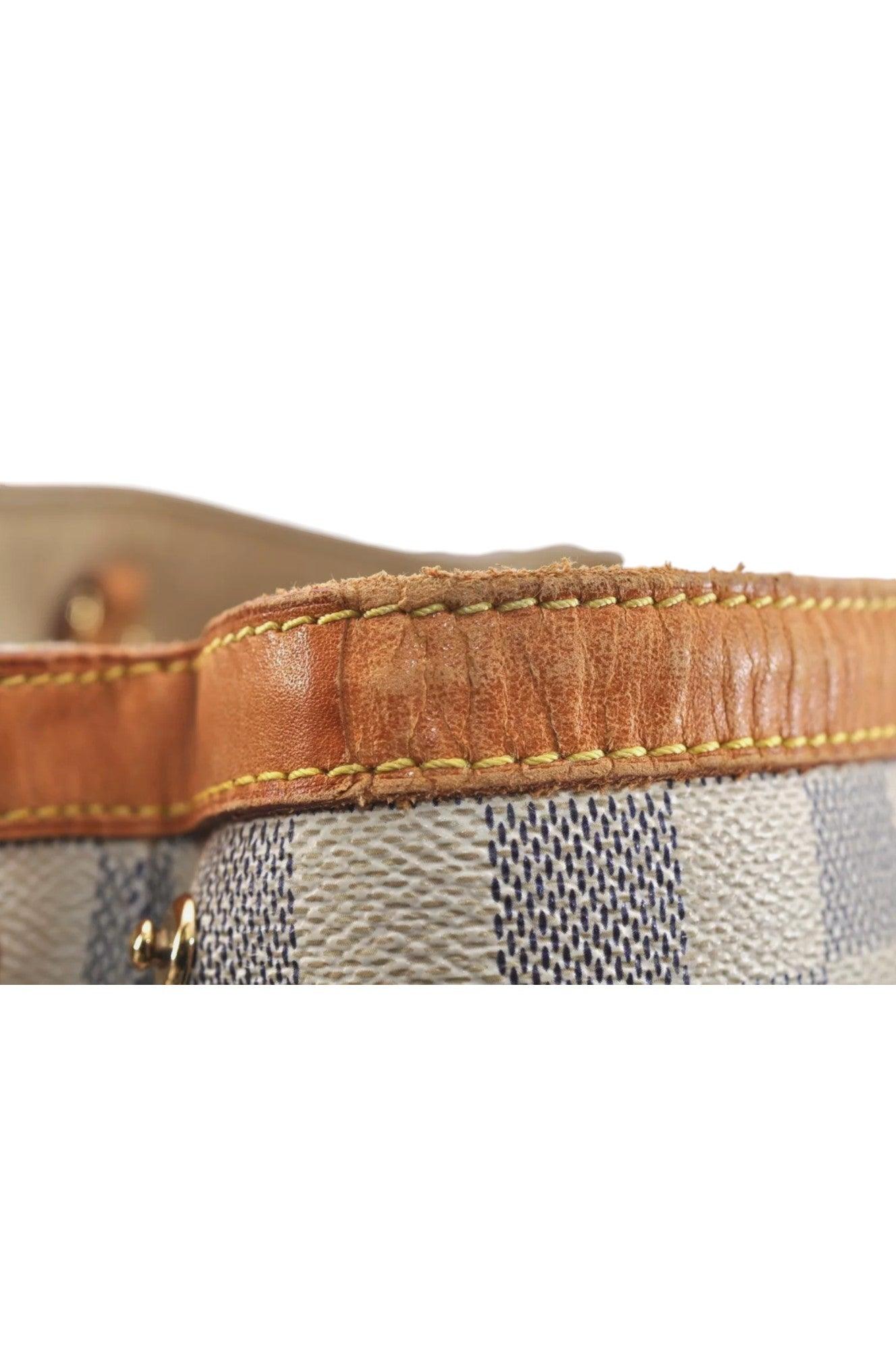 Louis Vuitton Damier Azur Hampstead PM N51207 Shoulder Tote Bag 8127K - Velora