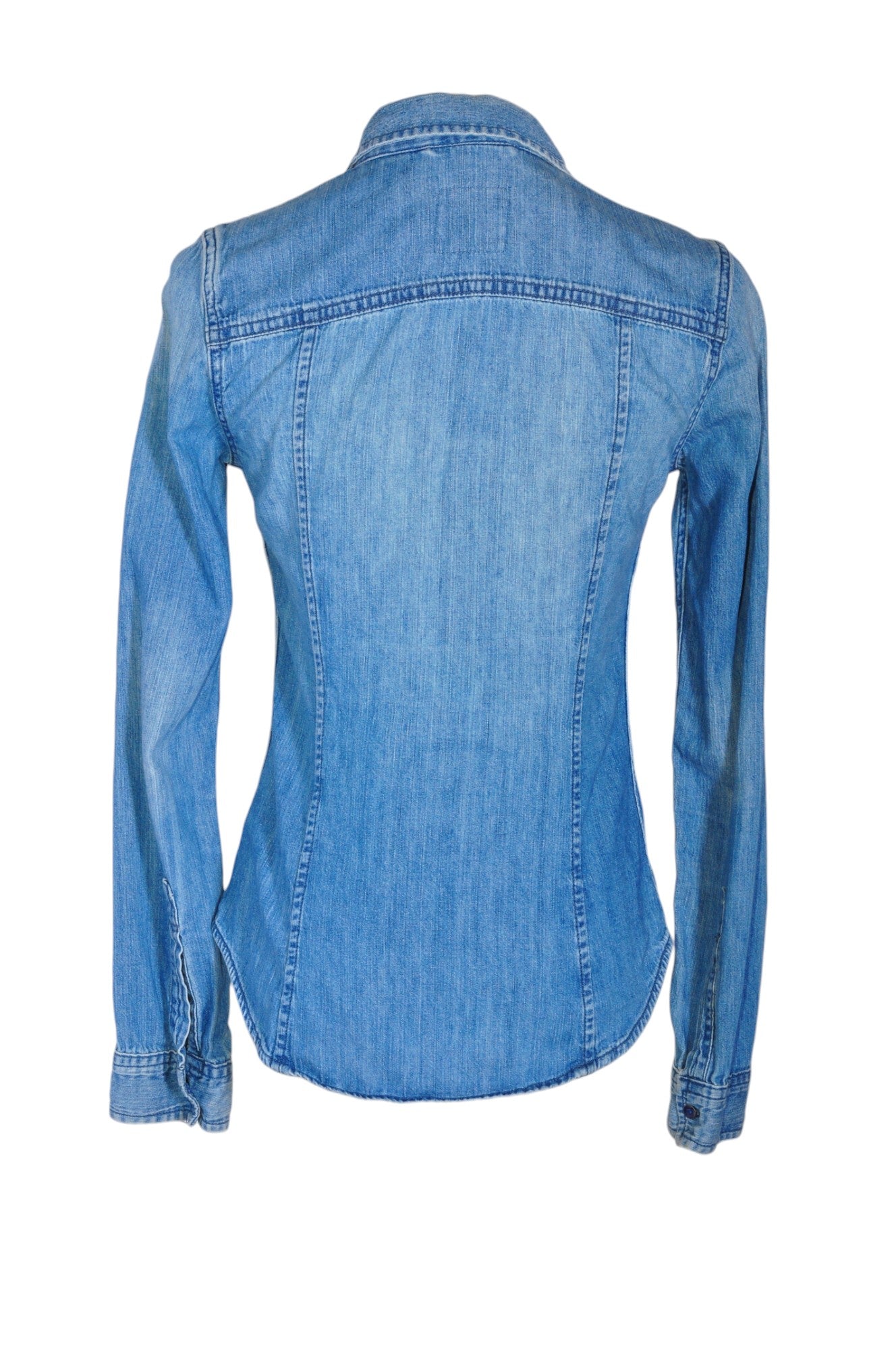 TNA Women Denim Tops Regular fit in Blue - XS - Velora