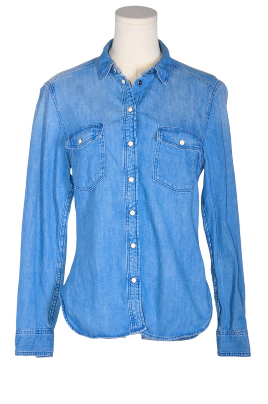 H&M Women Denim Tops Regular fit in Blue - 6 - Velora