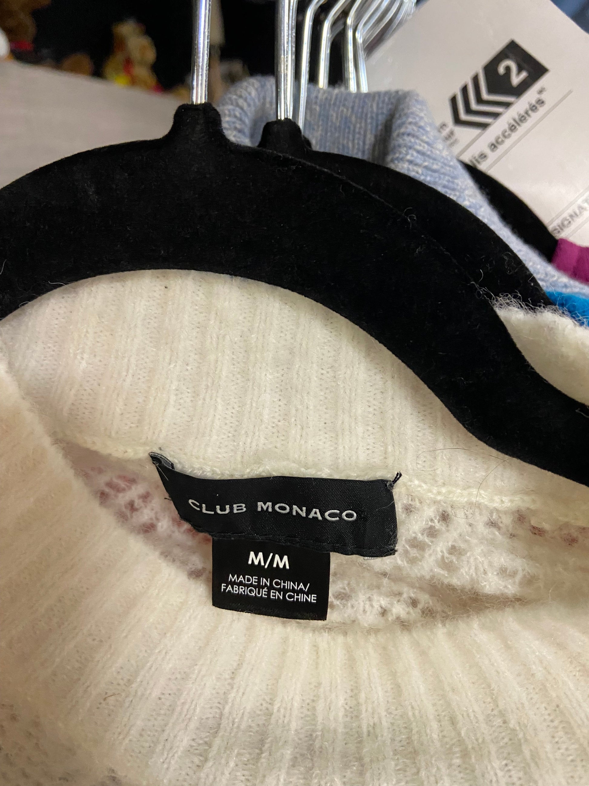 CLUB MONACO Women Knit Tops Regular fit in Beige - M Koop
