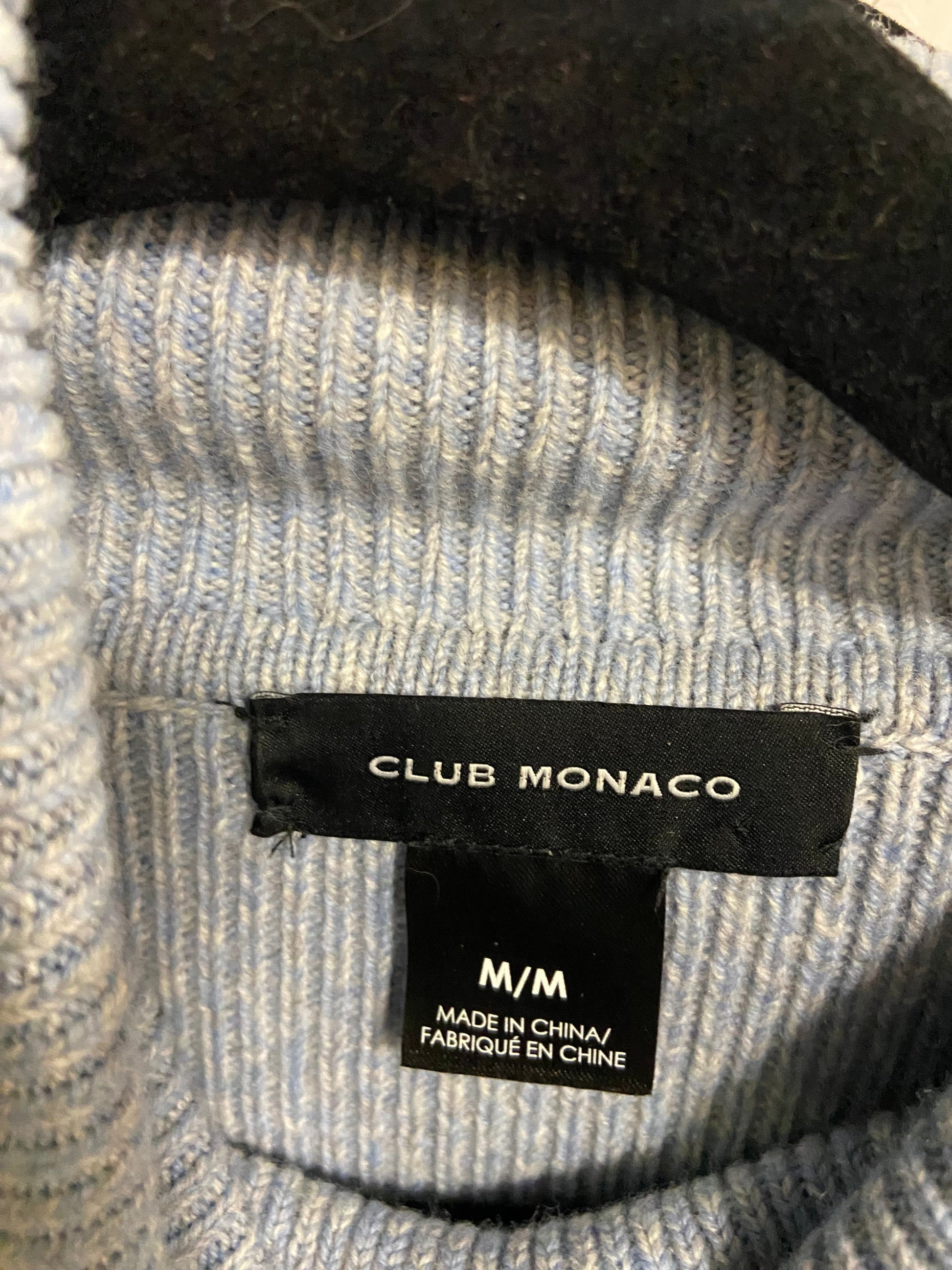 CLUB MONACO Women Turtleneck Tops Regular fit in Blue - M - Velora