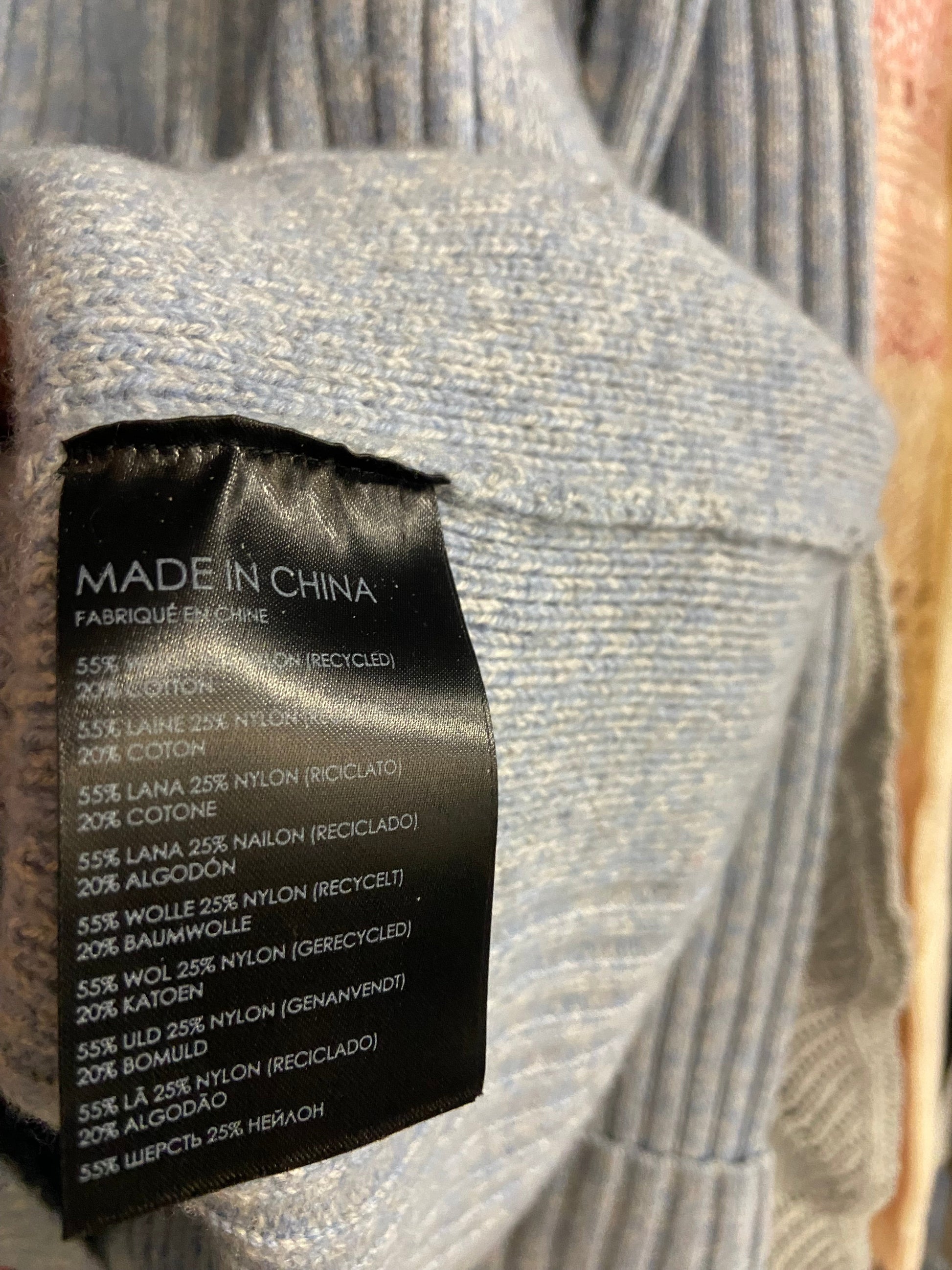 CLUB MONACO Women Turtleneck Tops Regular fit in Blue - M - Velora