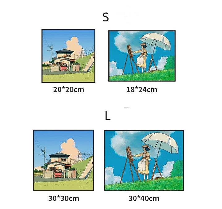 Voice-controlled Modern Minimalist New Night Light Desktop Decoration Hallway Bedroom Lighting Painting - Velora