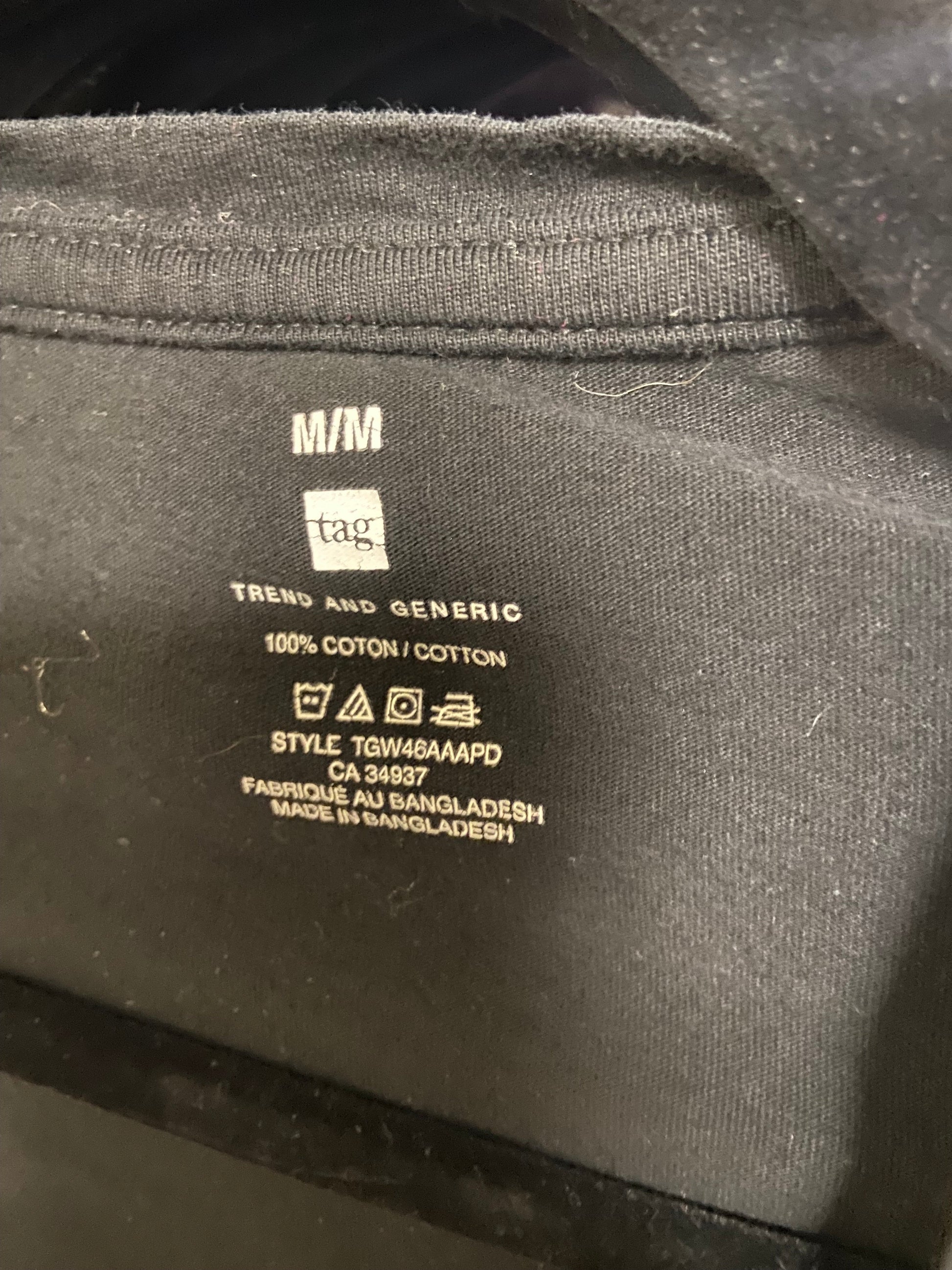 TAG Women T-Shirts Regular fit in Black - M - Velora