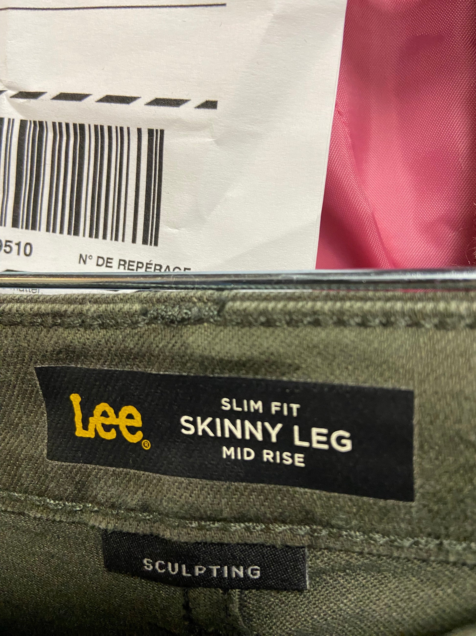 UNBRANDED Women Work Pants Regular fit in Green - S - Velora