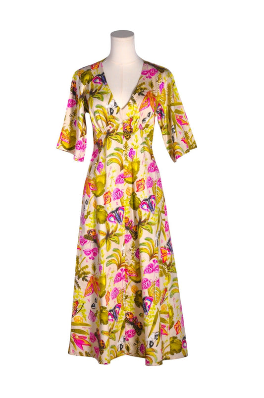KATRIN LEBLOND Women Wrap Dresses Regular fit in Yellow - XS - Velora