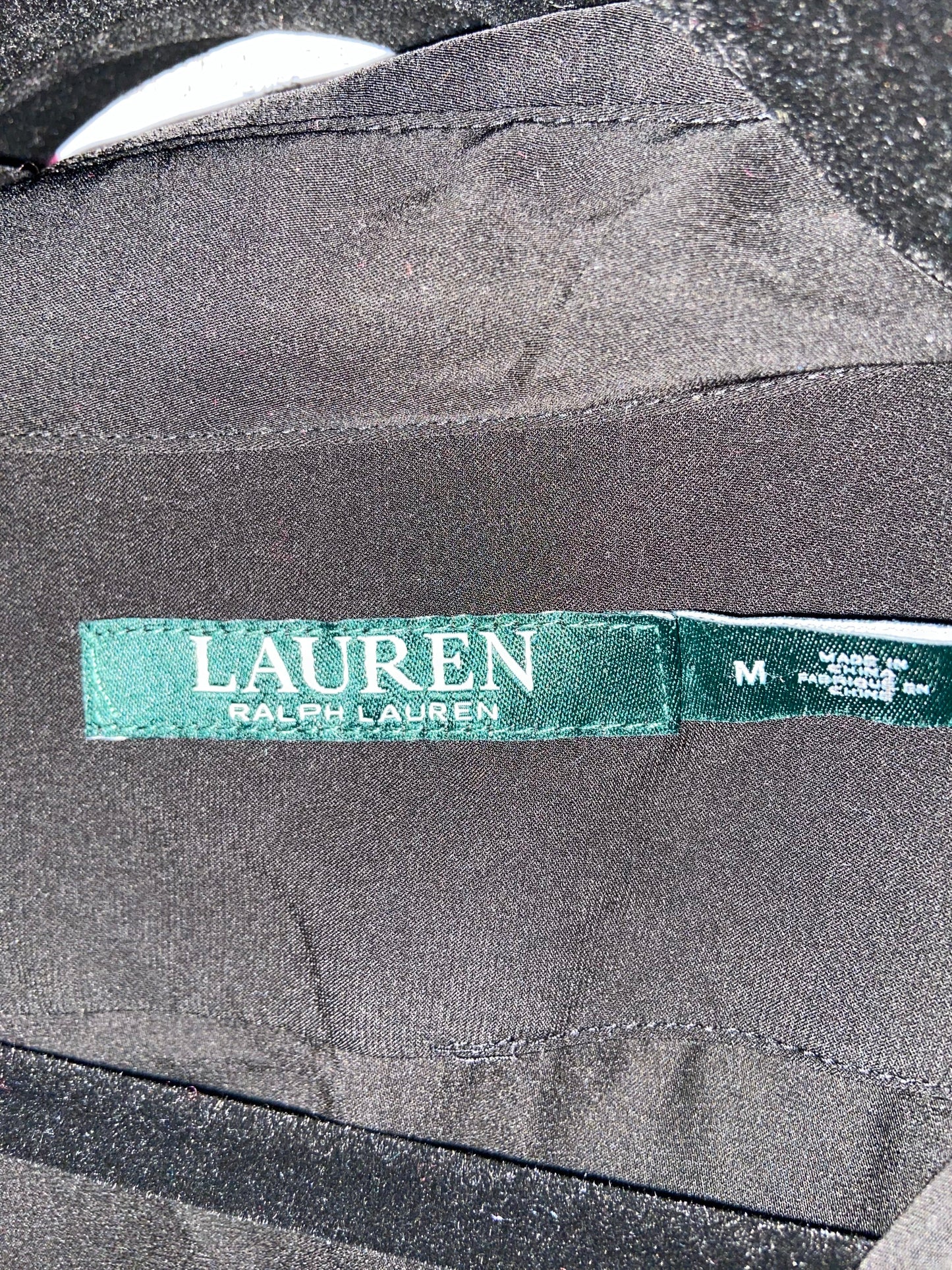 RALPH LAUREN Women Button Down Tops Regular fit in Black - M - Velora