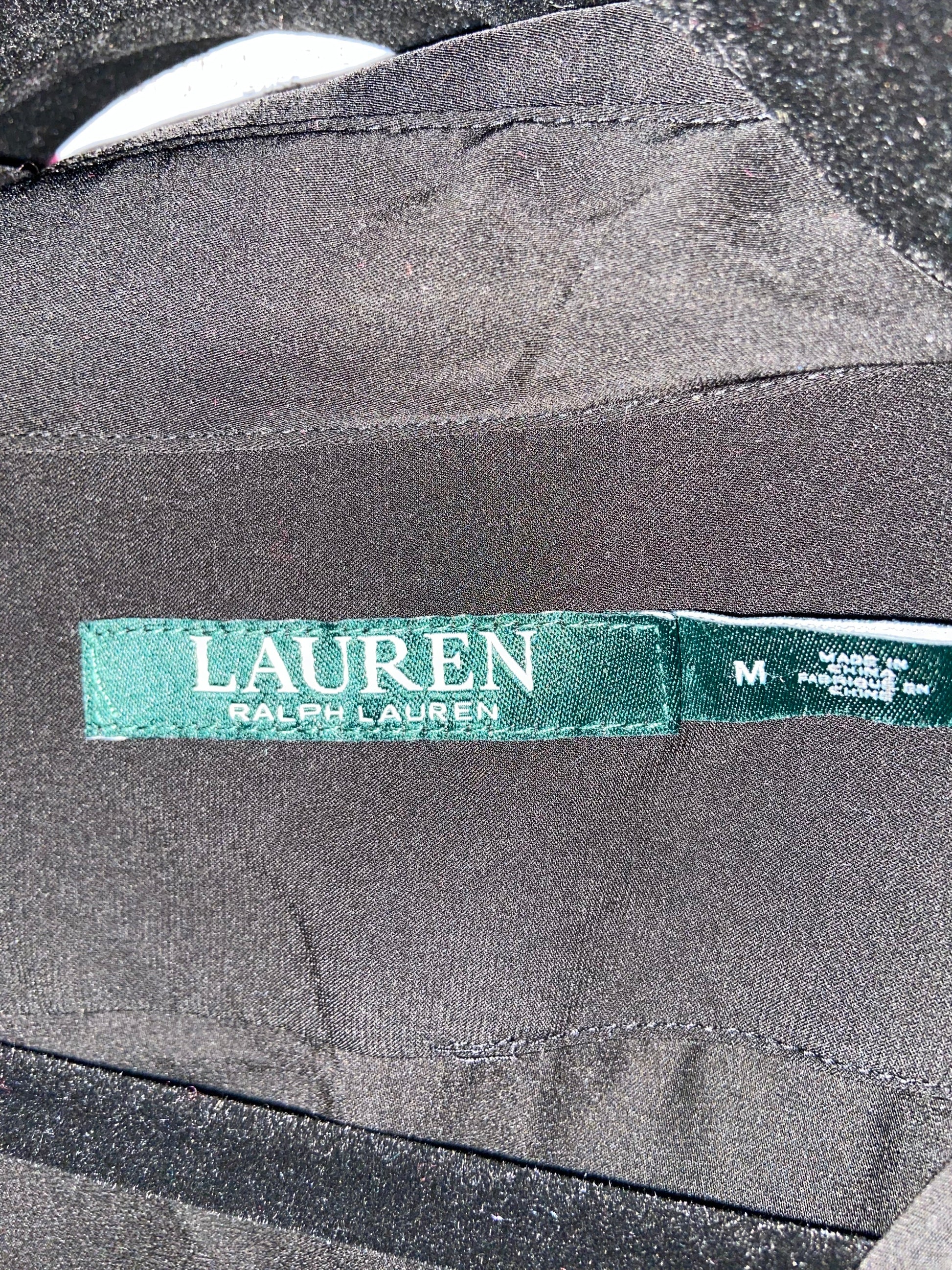 RALPH LAUREN Women Button Down Tops Regular fit in Black - M - Velora